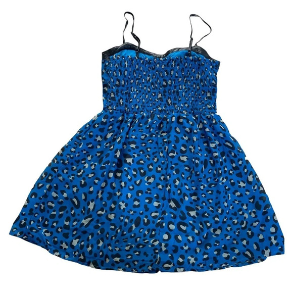 Nine Bird Blue & black mini w/ faux leather Size Medium - Picture 8 of 10